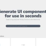 Clone UI – Generate UI components for use in seconds  Visit