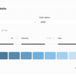 OKLCH color picker, generator and converter