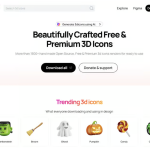 25 Best Free 3D Icons and Illustration Packs for UI Design 2025